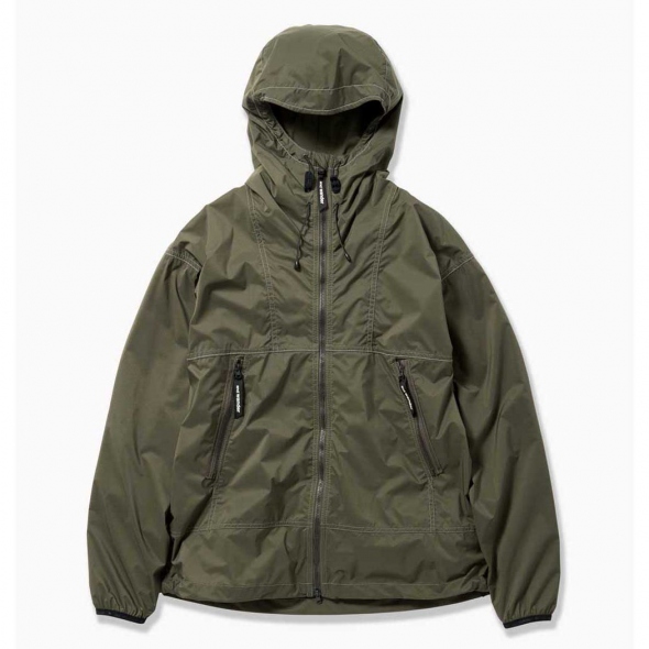 and wander / アンドワンダー | PERTEX wind jacket - Khaki | 通販