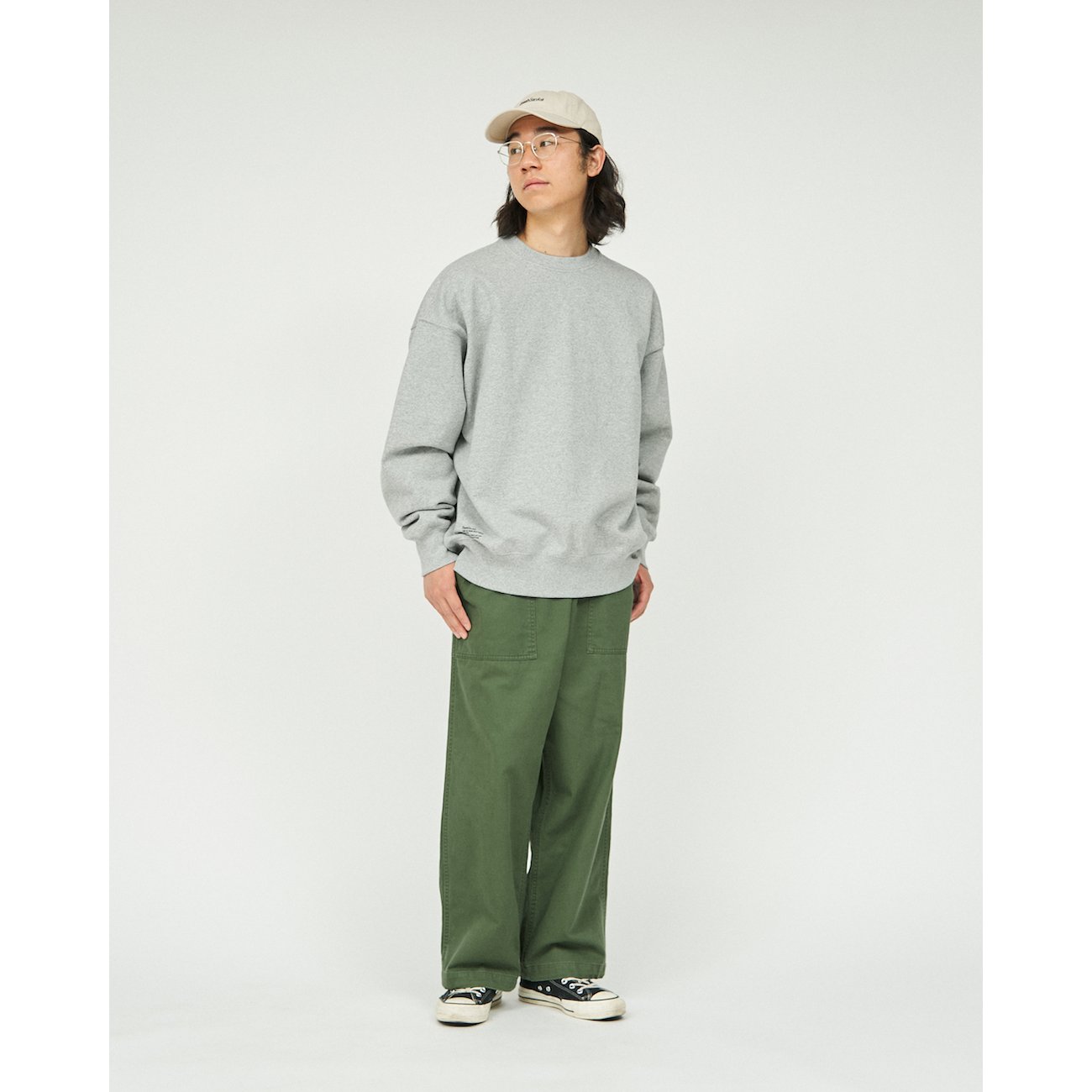 【新品】フレッシュサービス UTILITY BAKER PANTS L Fresh Service / Utility Baker Pants - Olive – redtriangle