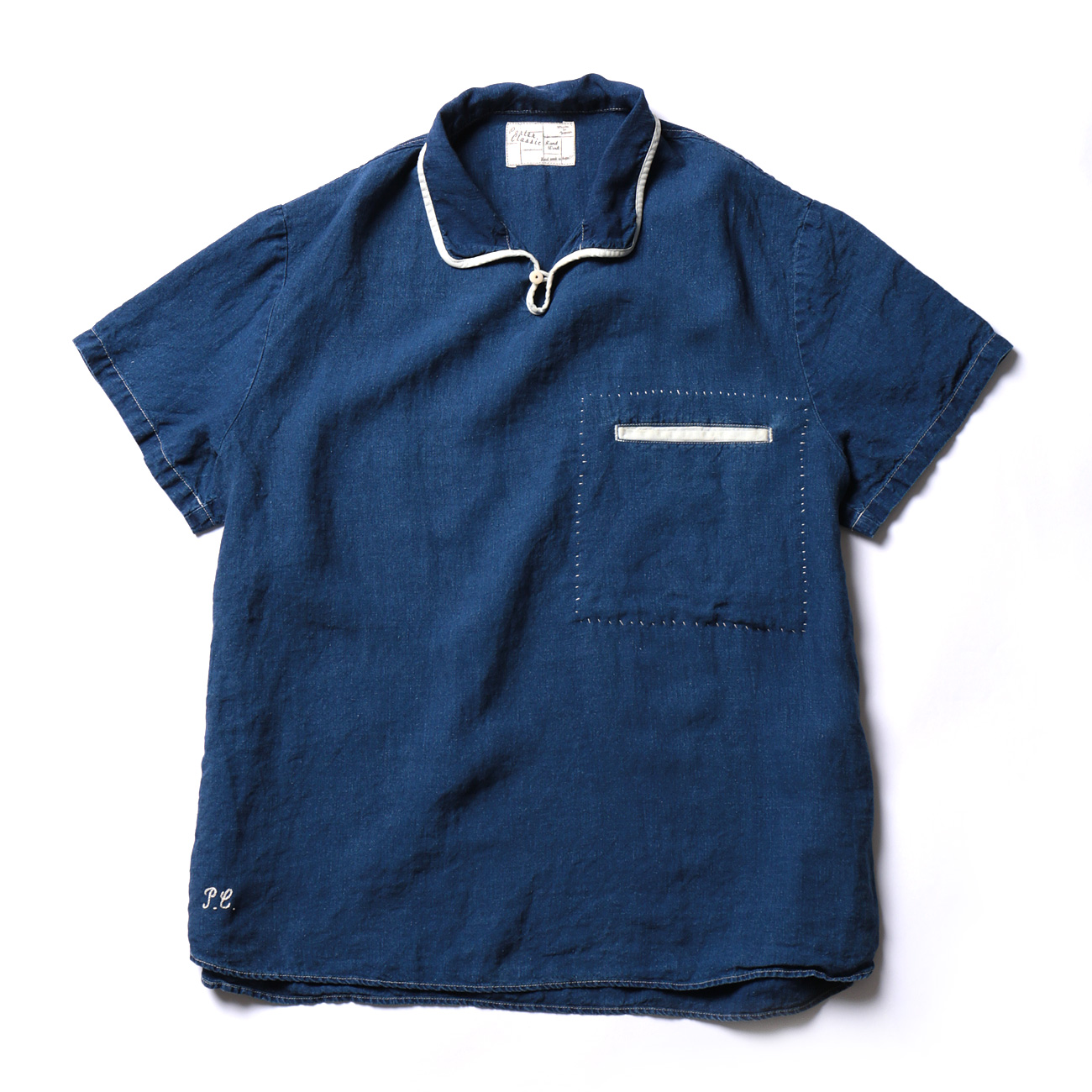 Porter Classic / ポータークラシック|P.C H/W LINEN PULLOVER SHIRT