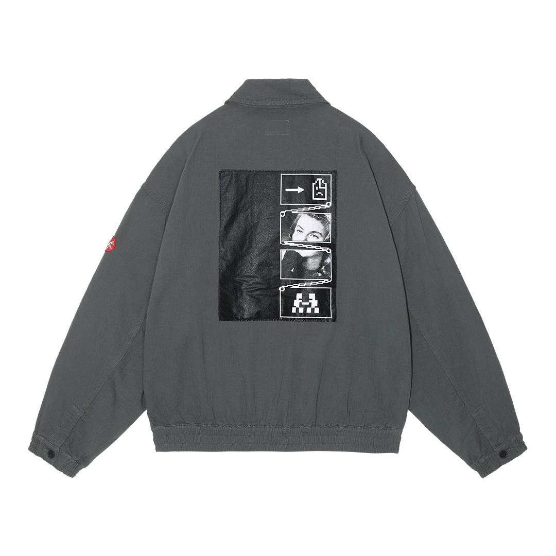 C.E / シーイー | SOFT COTTON ZIP JACKET - Charcoal | 通販