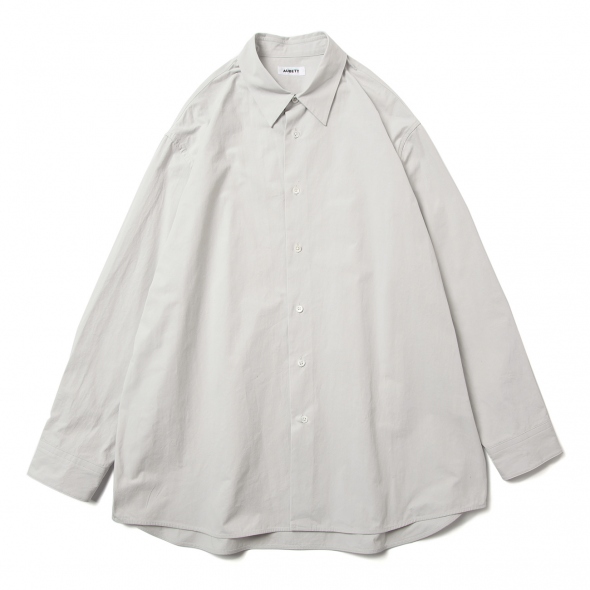 ヘビーブロード オーバーサイズシャツ - Gray