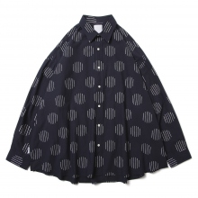 S.F.C Stripes For Creative / エスエフシー | DOT STRIPES SHIRT - Navy | 通販 - 正規取扱店  | COLLECT STORE / コレクトストア