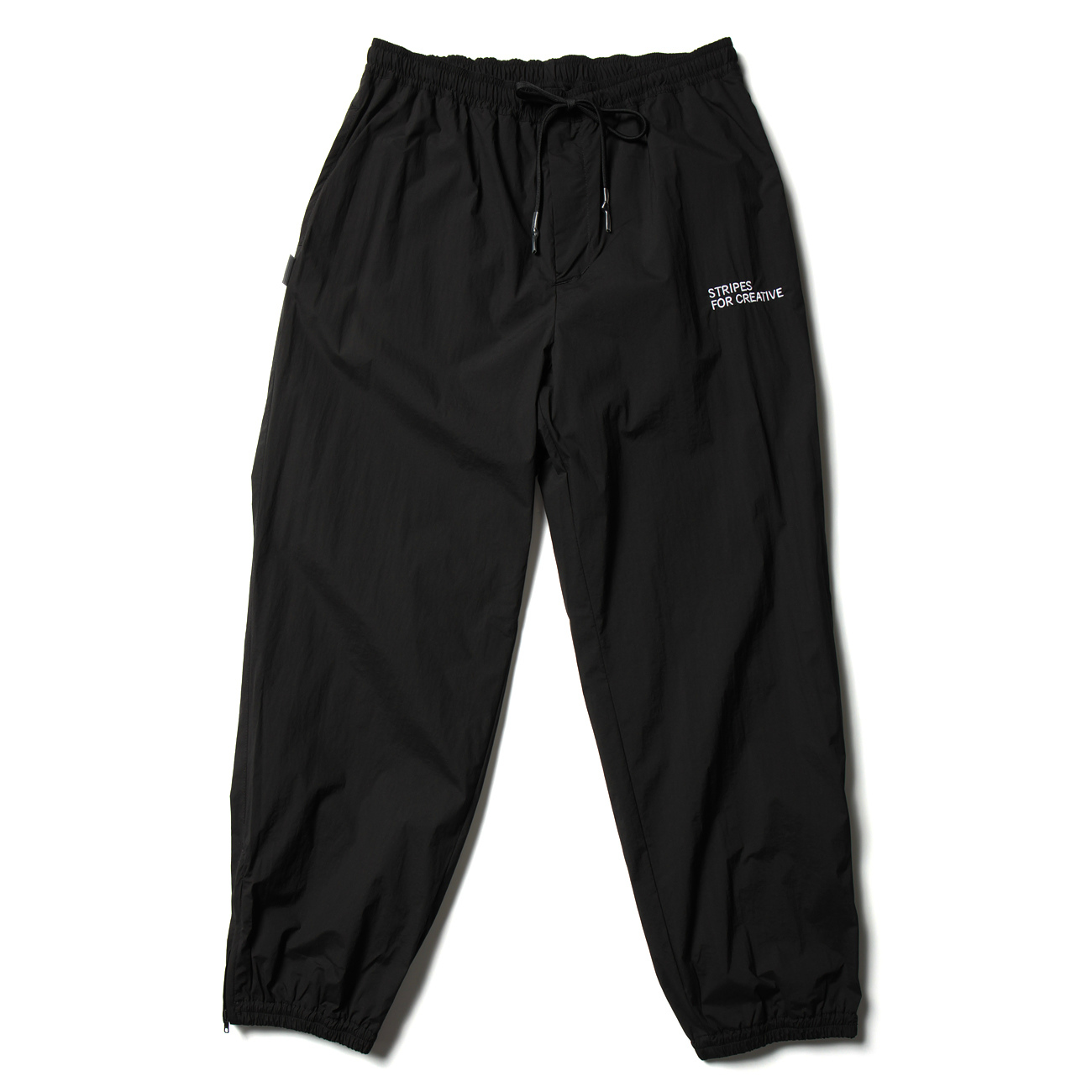 WINDBREAKER PANTS - Black