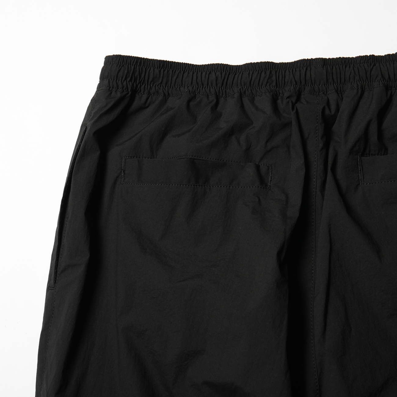 WINDBREAKER PANTS - Black