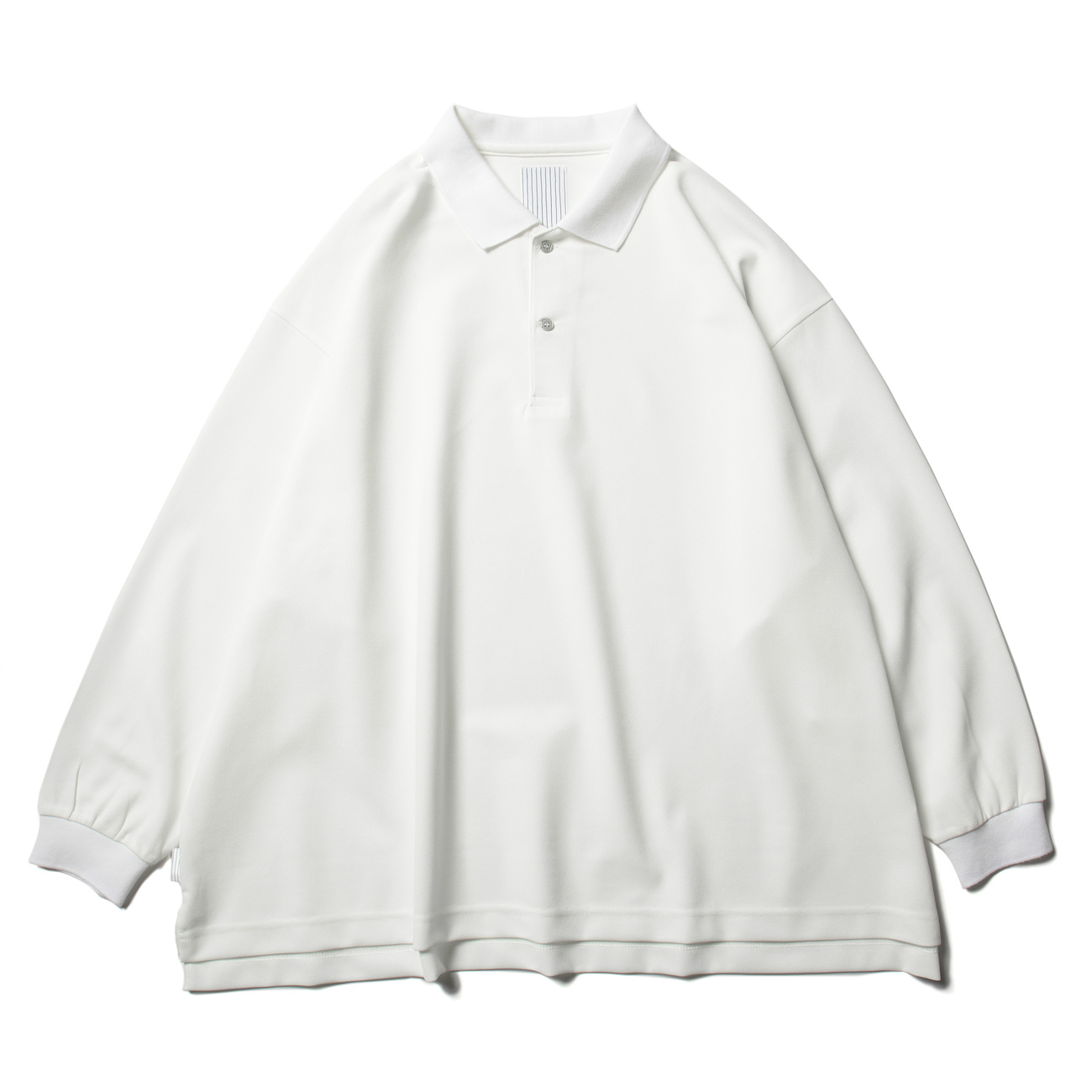 S.F.C Stripes For Creative / エスエフシー | BIG LS POLO - White