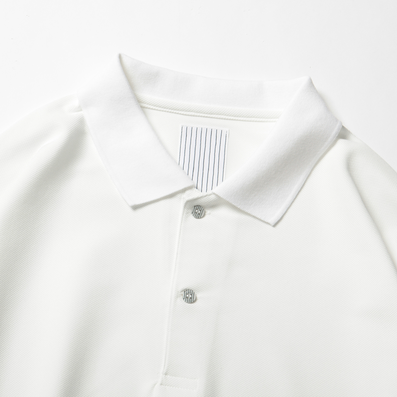 S.F.C Stripes For Creative / エスエフシー | BIG LS POLO - White