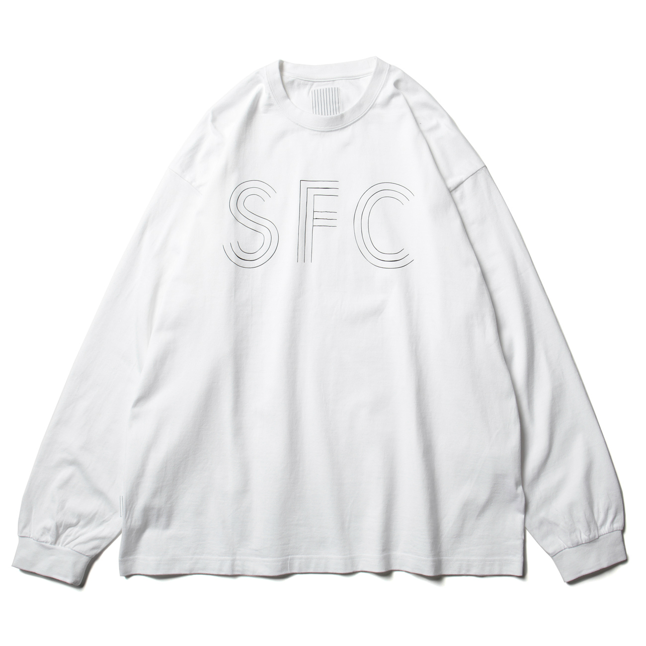 S.F.C Stripes For Creative / エスエフシー | SFC LS 3-STRIPES TEE - White | 通販 -  正規取扱店 | COLLECT STORE / コレクトストア