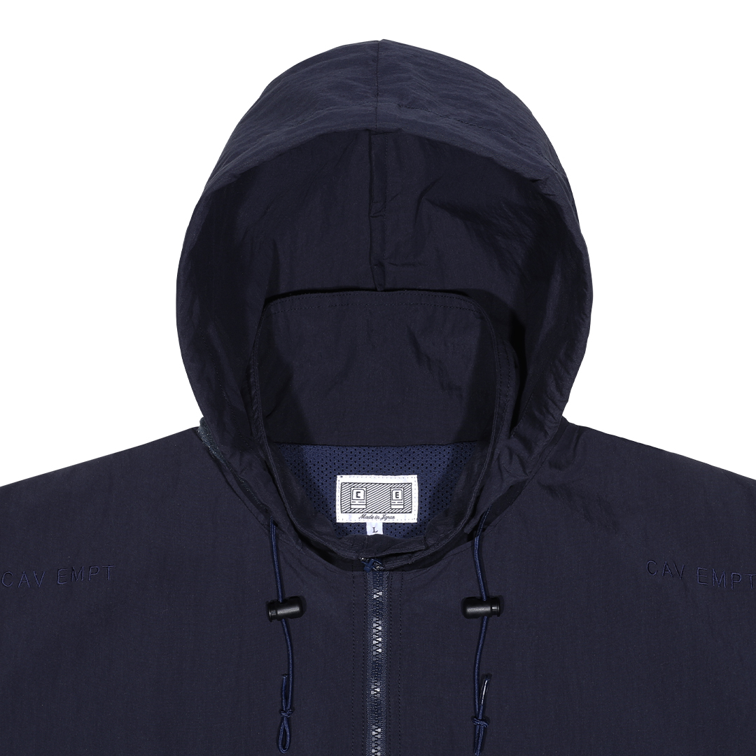 CAV EMPT ネイビー　ジップアップジャケット CAV EMPT ジップアップジャケット ネイビー