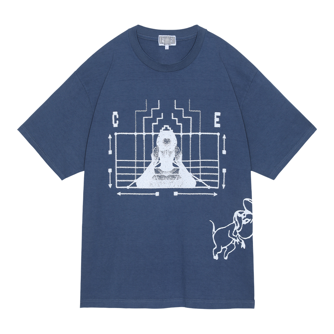 c.e cavempt 柄シャツ - Tシャツ/カットソー(半袖/袖なし)