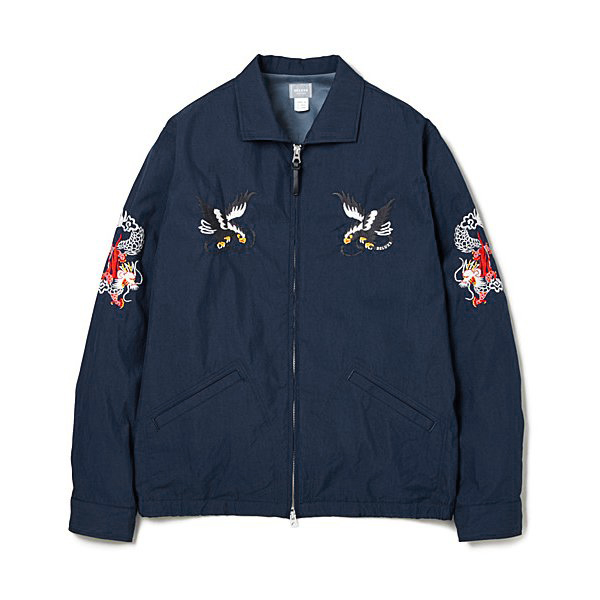 DELUXE CLOTHING / デラックス | SOUVENIR JKT - Navy | 通販