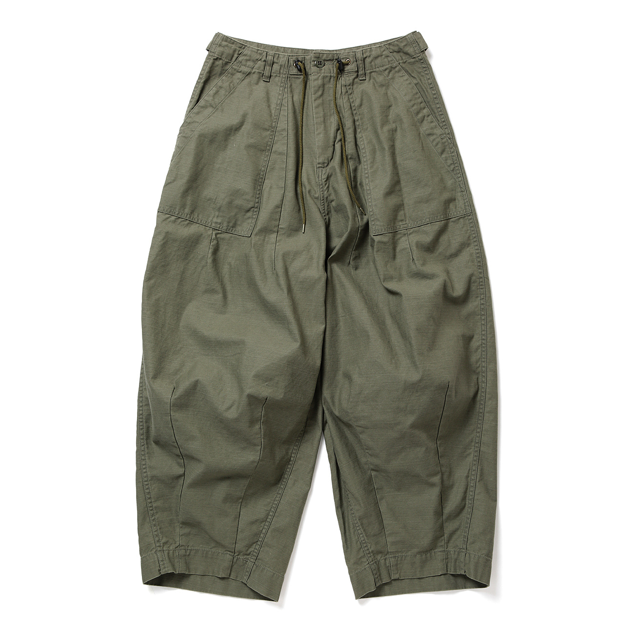Needles / ニードルズ | H.D. Pant - Fatigue - Olive (ヒザデルパンツ