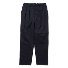 CURLY / カーリー | SOLID DOUBLE-KNIT TAPERED PANTS - Navy