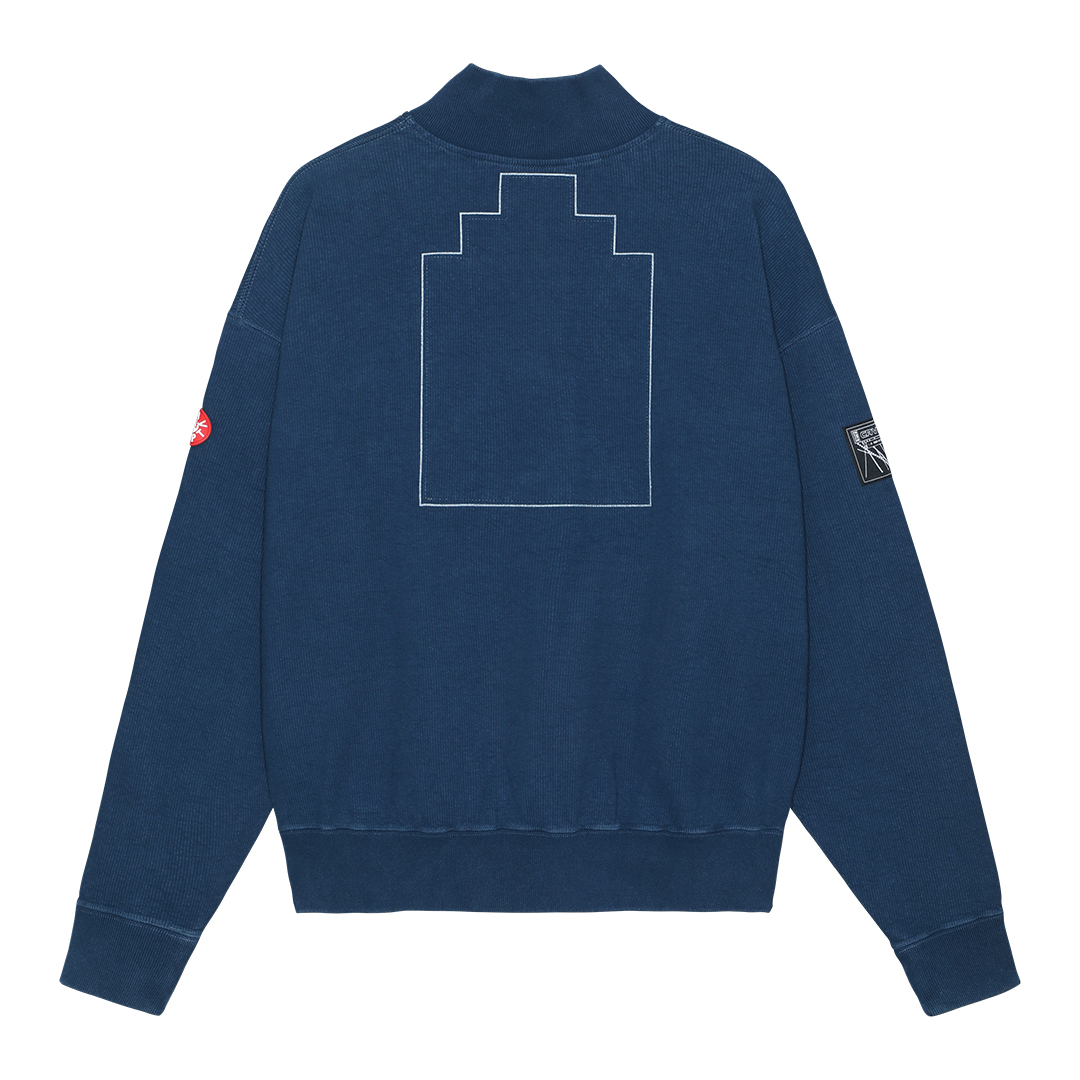 C.E / シーイー | OVERDYE PQ OPEN MOCK NECK - Navy | 通販 - 正規取扱店 | COLLECT STORE  / コレクトストア