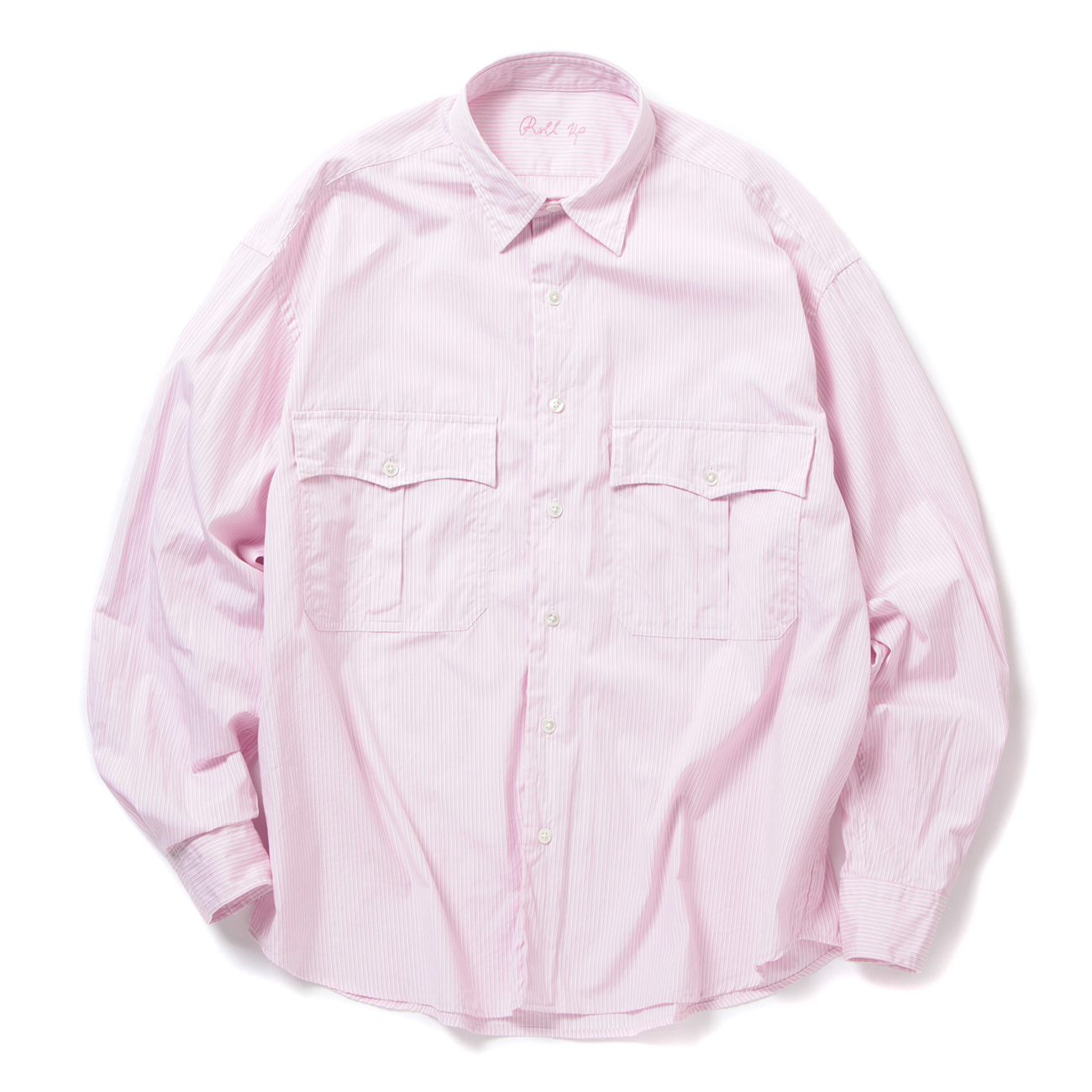 ROLL UP STRIPE SHIRT - Sakura