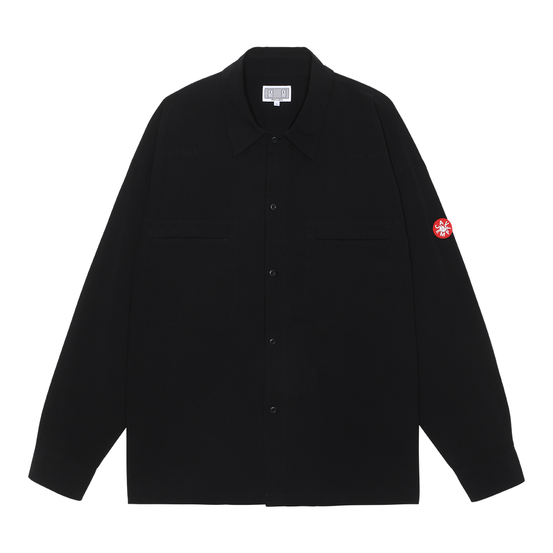 C.E / シーイー | COTTON CASUAL SHIRT - Black | 通販 - 正規取扱店