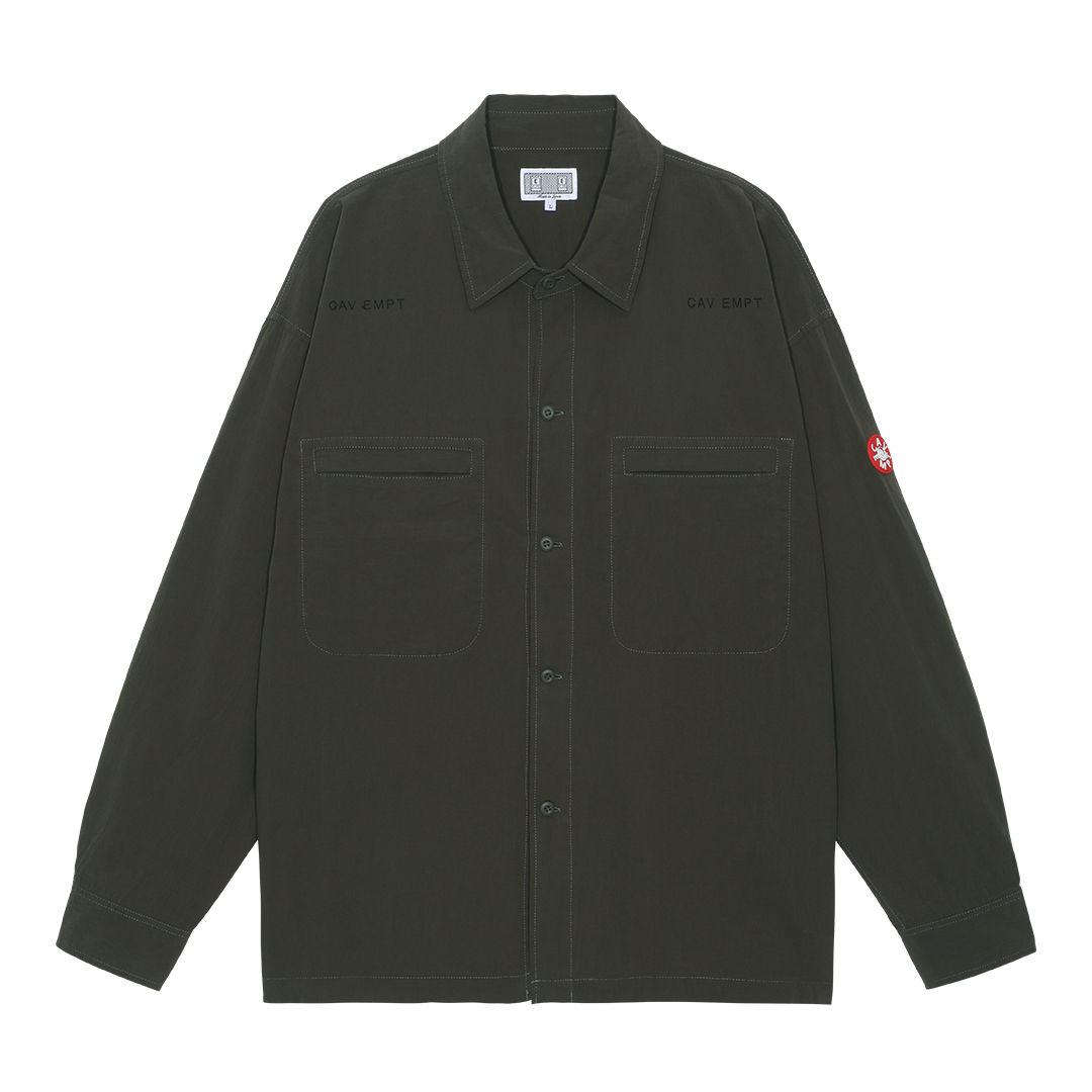 C.E / シーイー | COTTON CASUAL SHIRT - Green | 通販 - 正規取扱店