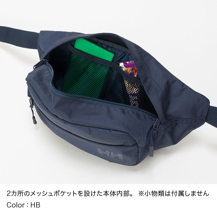 HELLY HANSEN / ヘリーハンセン | Grong Big Hip Bag - K ブラック