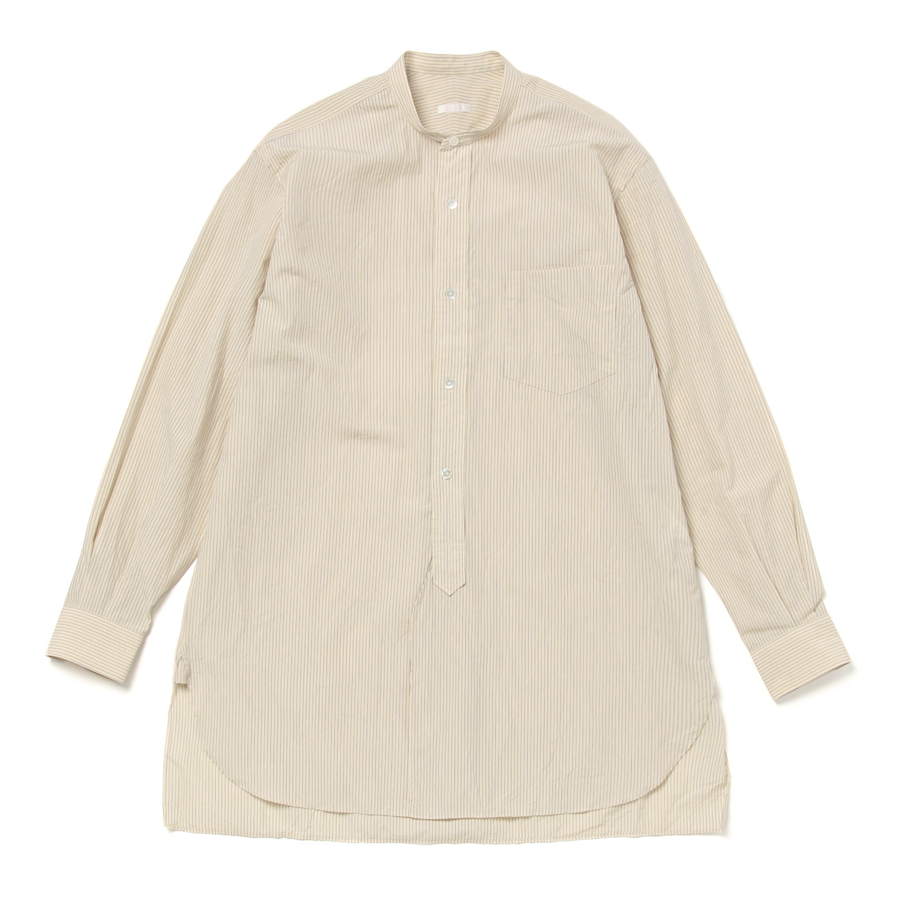 COMOLI / コモリ | ハントカラーシャツ - Pin Stripe | 通販 - 正規