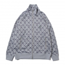 South2 West8 / サウスツーウエストエイト | Trainer Jacket - Poly Jq. / Skull&Target - Grey