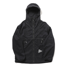 and wander / アンドワンダー | PERTEX wind jacket - Black