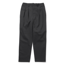 CURLY / カーリー | SOLID DOUBLE-KNIT TAPERED PANTS - Charcoal
