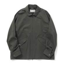 CURLY / カーリー | TRICOT HARRINGTON JACKET - Charcoal