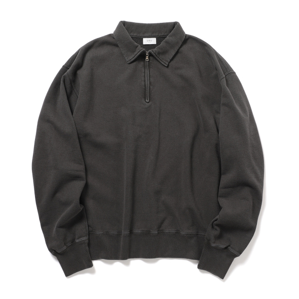 URU / ウル | HALF ZIP SWEAT - Black | 通販 - 正規取扱店 | COLLECT