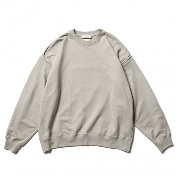 YOKE / ヨーク | OVERSIZED PIPING SWEAT SHIRT - Stone | 通販 - 正規