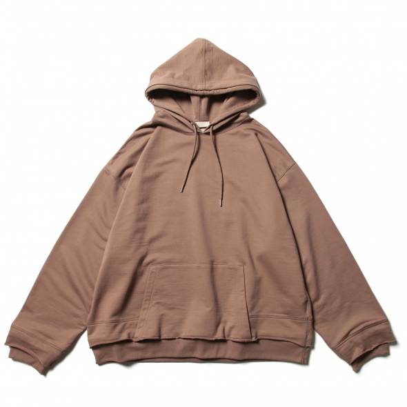 YOKE / ヨーク | RESIZED WIDE HOODIE - Taupe | 通販 - 正規取扱店