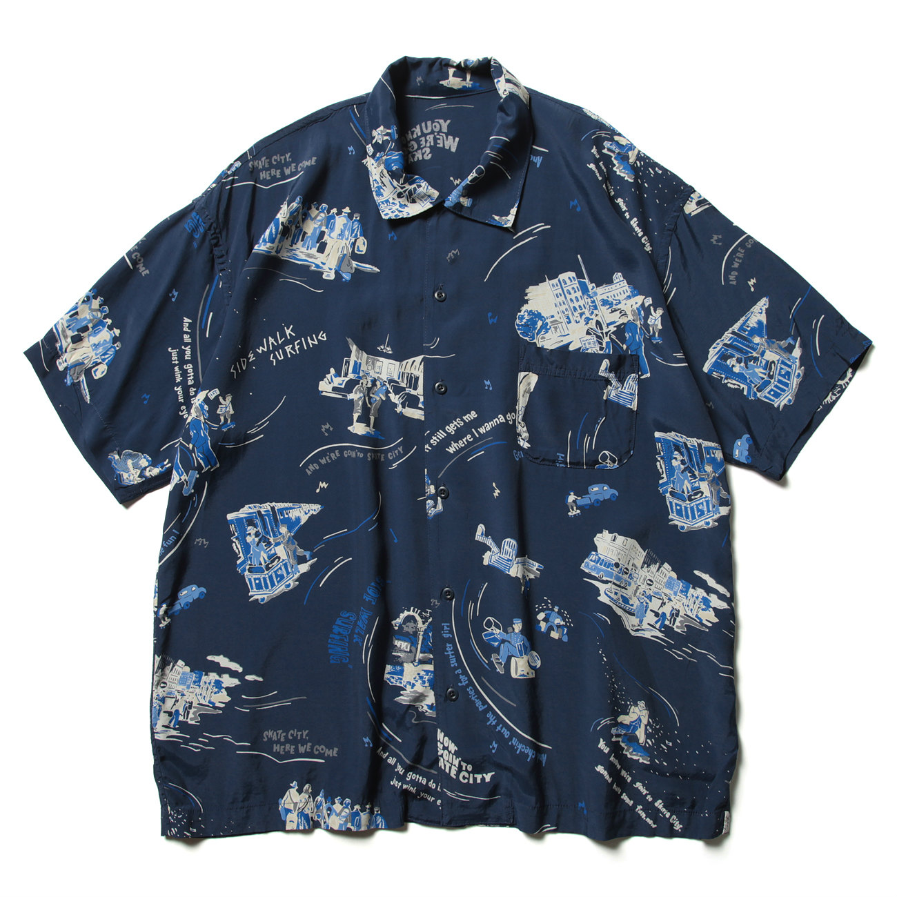 Porter Classic / ポータークラシック | ALOHA SHIRT SKATEBOARDING