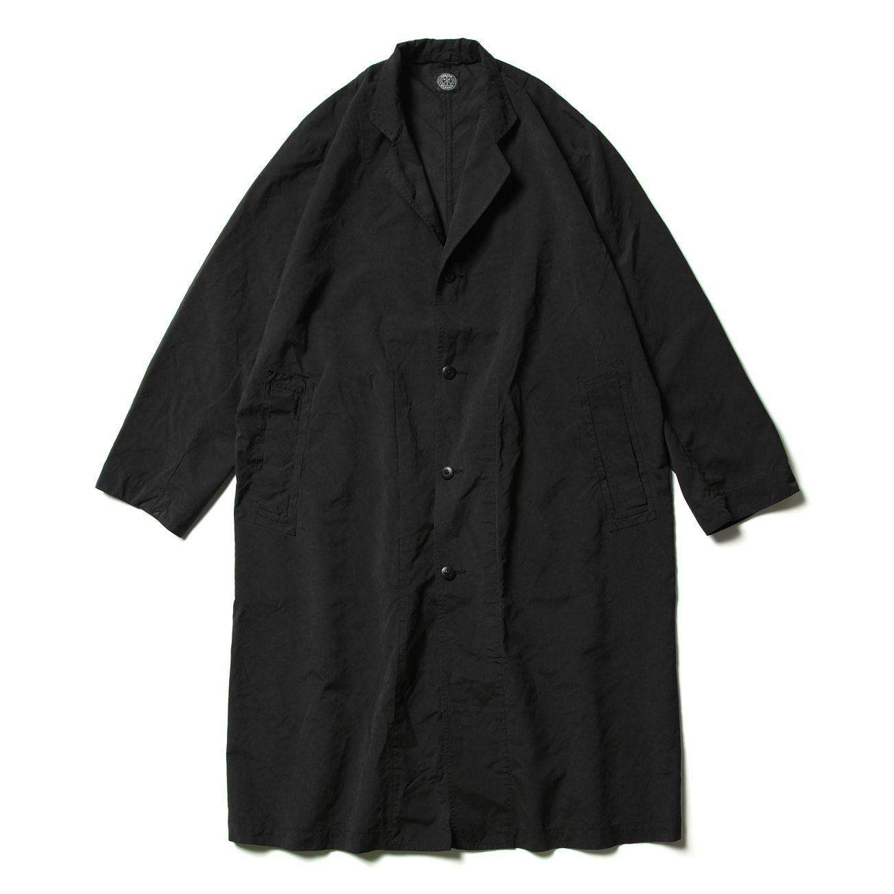 Porter Classic / ポータークラシック | WEATHER COAT - Black | 通販