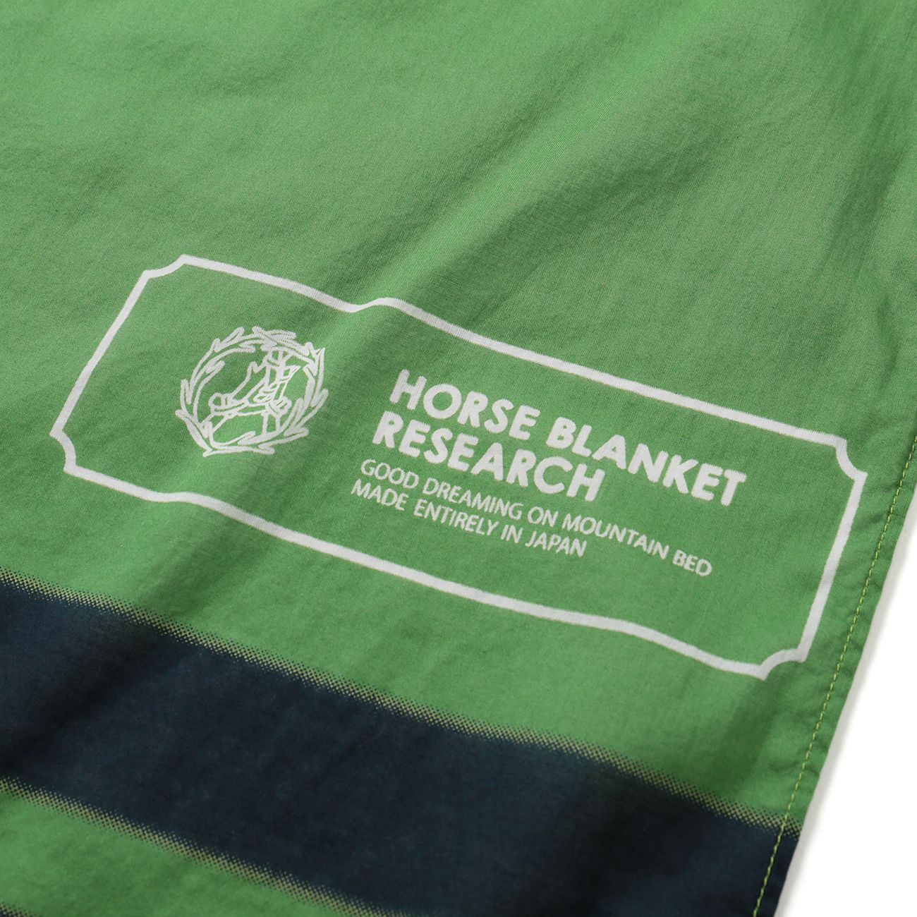 アウトドア寝具 MOUNTAIN RESEARCH Summer Blanket RESEARCH | Summer Blanket - L.Green × Navy | 通販 - 正規取扱