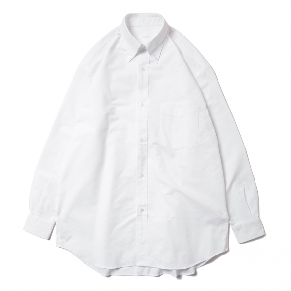 オックス BDシャツ - White