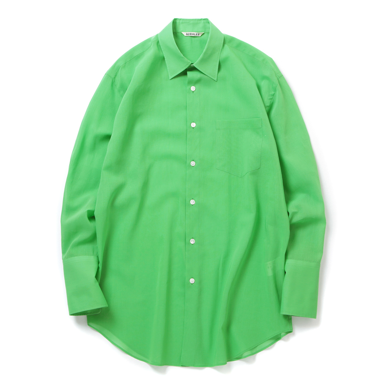AURALEE / オーラリー | HARD TWIST FINX ORGANDY SHIRT (レディース