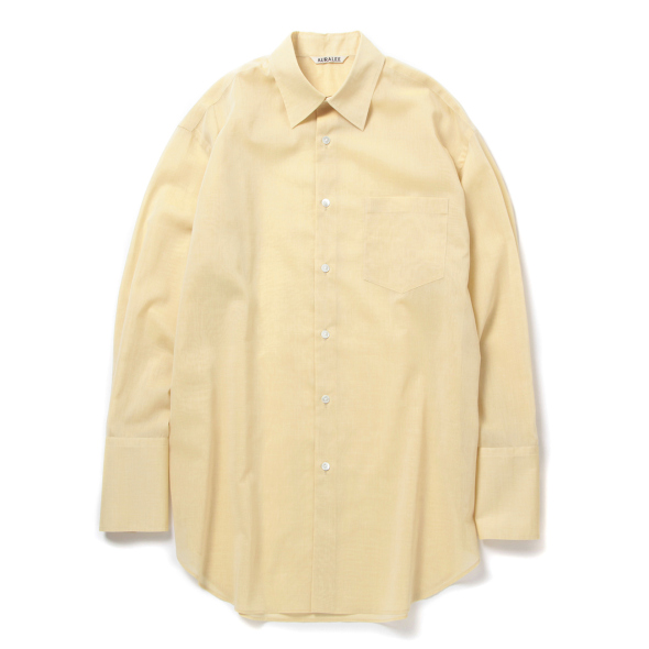 AURALEE / オーラリー | HARD TWIST FINX ORGANDY SHIRT