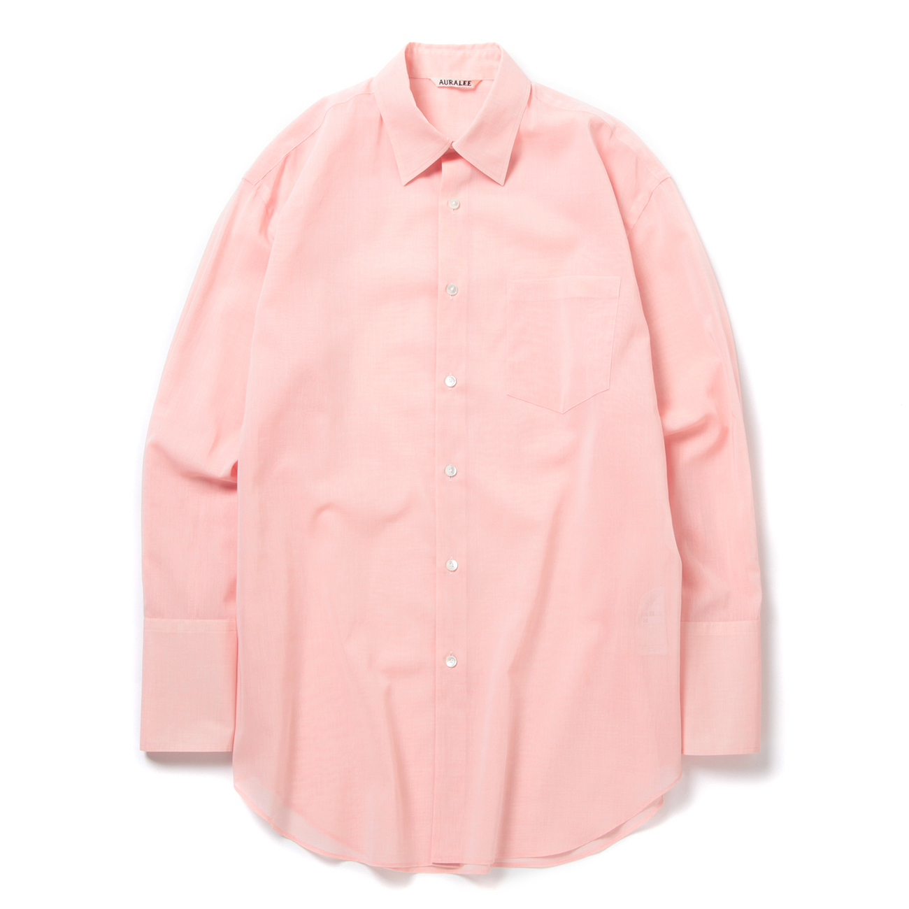 HARD TWIST FINX ORGANDY SHIRT (レディース) - Light Pink Chambray