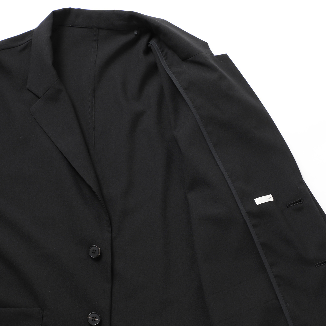 holk / ホーク | 2B jacket / wool tropical - Black | 通販 - 正規