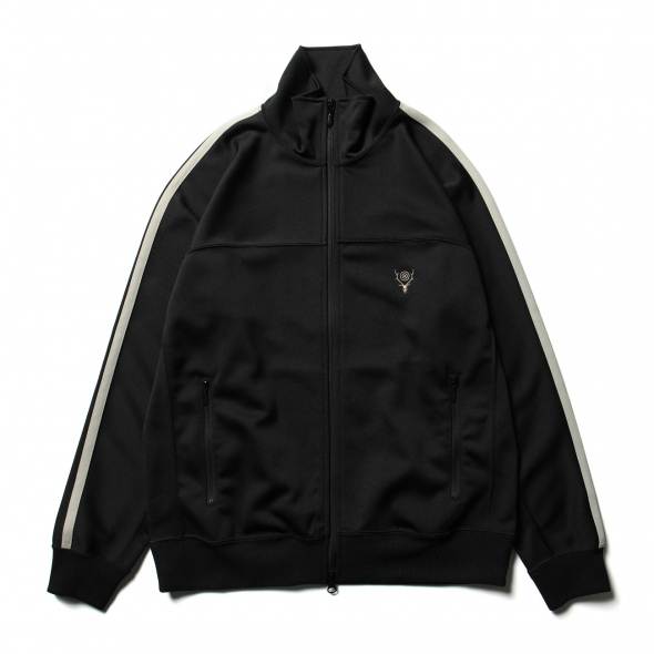 ジャケット・アウター South2 West8 Trainer Jacket Poly Smooth South2 West8 - Trainer Jacket | Poly Smooth/Burgundy – Totem