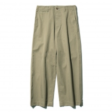 AURALEE / オーラリー | WASHED FINX LIGHT CHINO WIDE