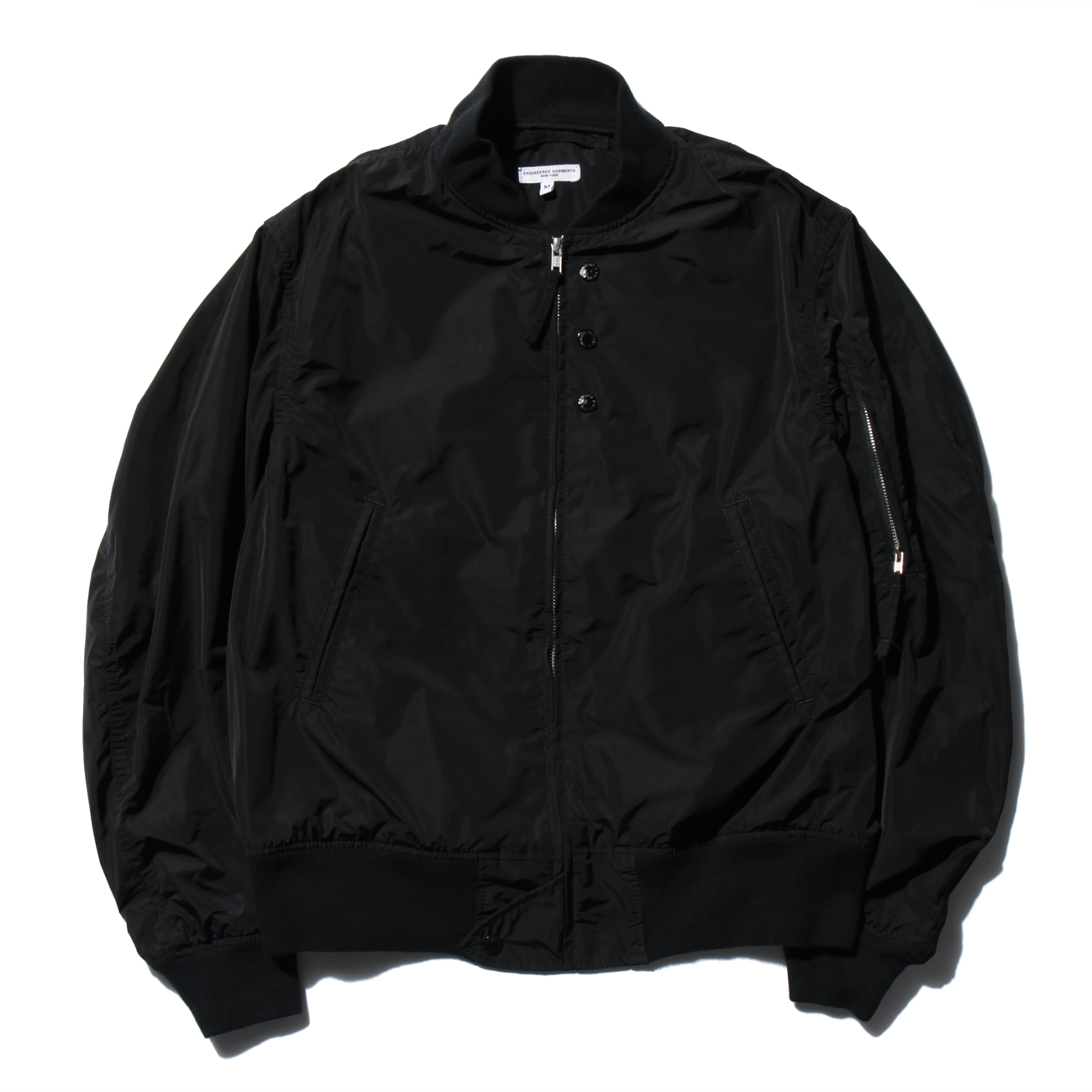 Aviator Jacket - Memory Polyester - Black