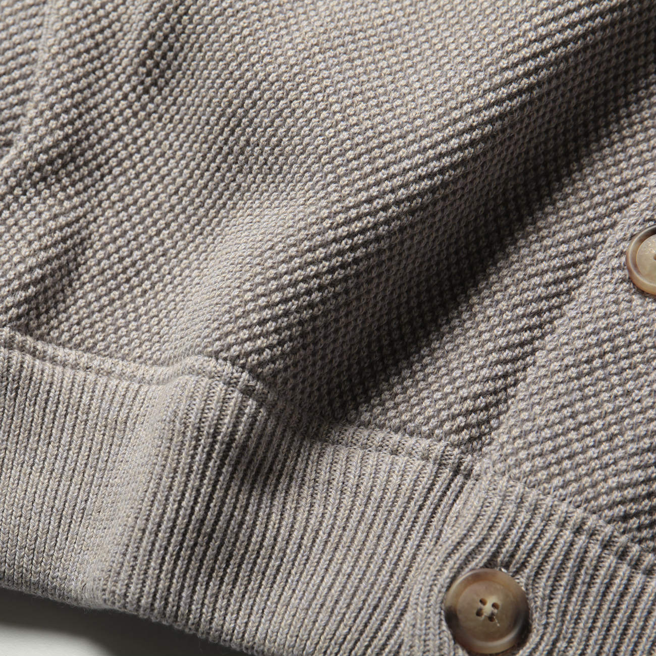crepuscule / クレプスキュール | Moss Stitch V/N Cardigan - L