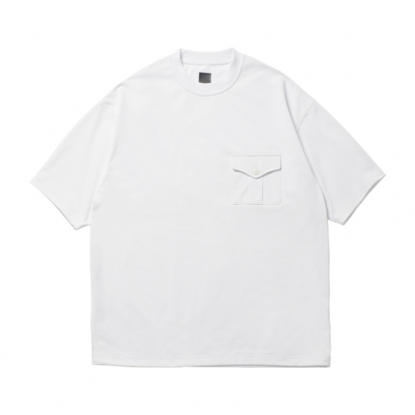 DAIWA PIER39 / ダイワピア39 | TECH TEE MIL POCKET CREW - White