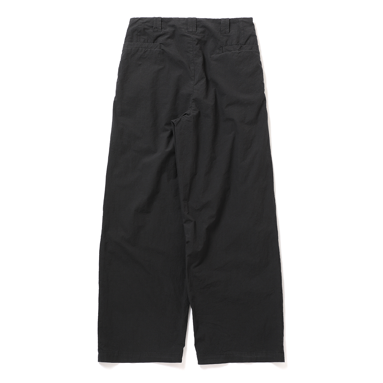 YOKE / ヨーク | Garment-dyed 3pleated Tapered Trousers - Carbon