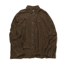 KANEMASA PHIL. / カネマサフィル | 46G Artisan Shirt - exclusive color Brown