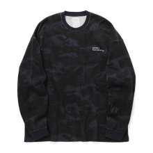 S.F.C Stripes For Creative / エスエフシー | THERMAL OG CAMO LS TEE - Navy Camo