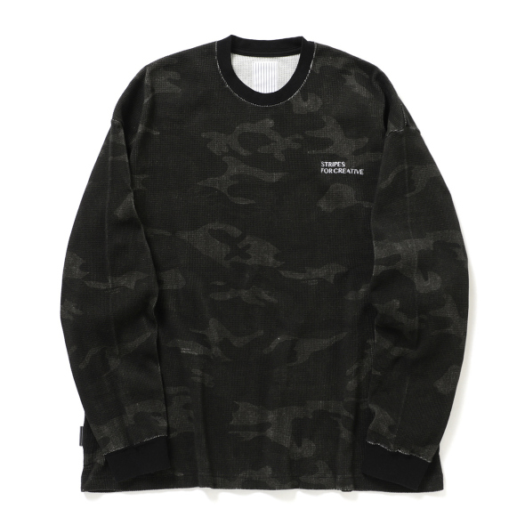 S.F.C Stripes For Creative / エスエフシー | THERMAL OG CAMO LS TEE
