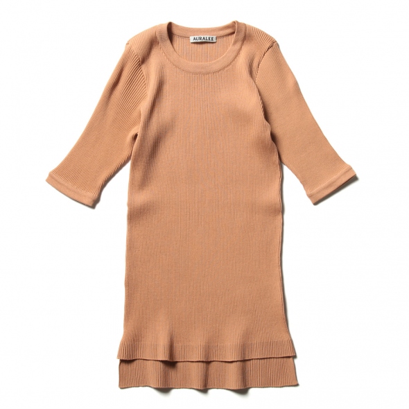 美品AURALEE（オーラリー ）RIB KNIT PANTS オレンジ０サイズ 美品AURALEE（オーラリー ）RIB KNIT PANTS オレンジ0サイズ