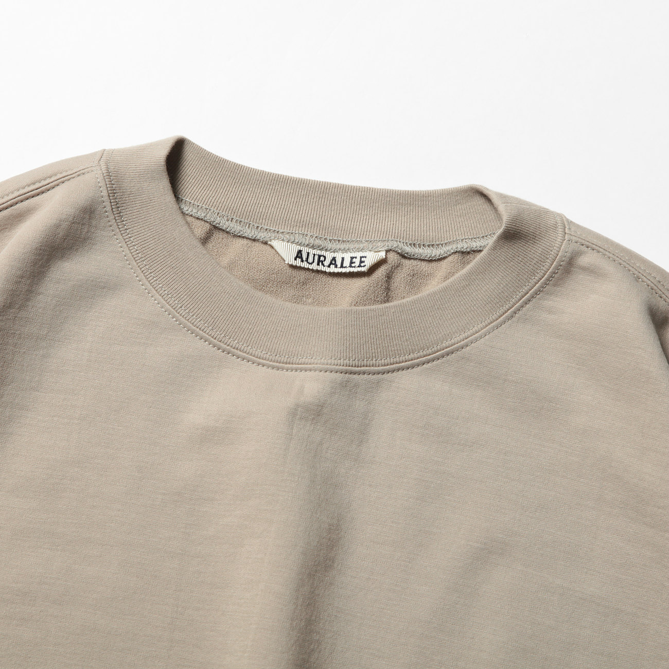 AURALEE / オーラリー | SUPER HIGH GAUGE NAPPED SWEAT TEE (メンズ