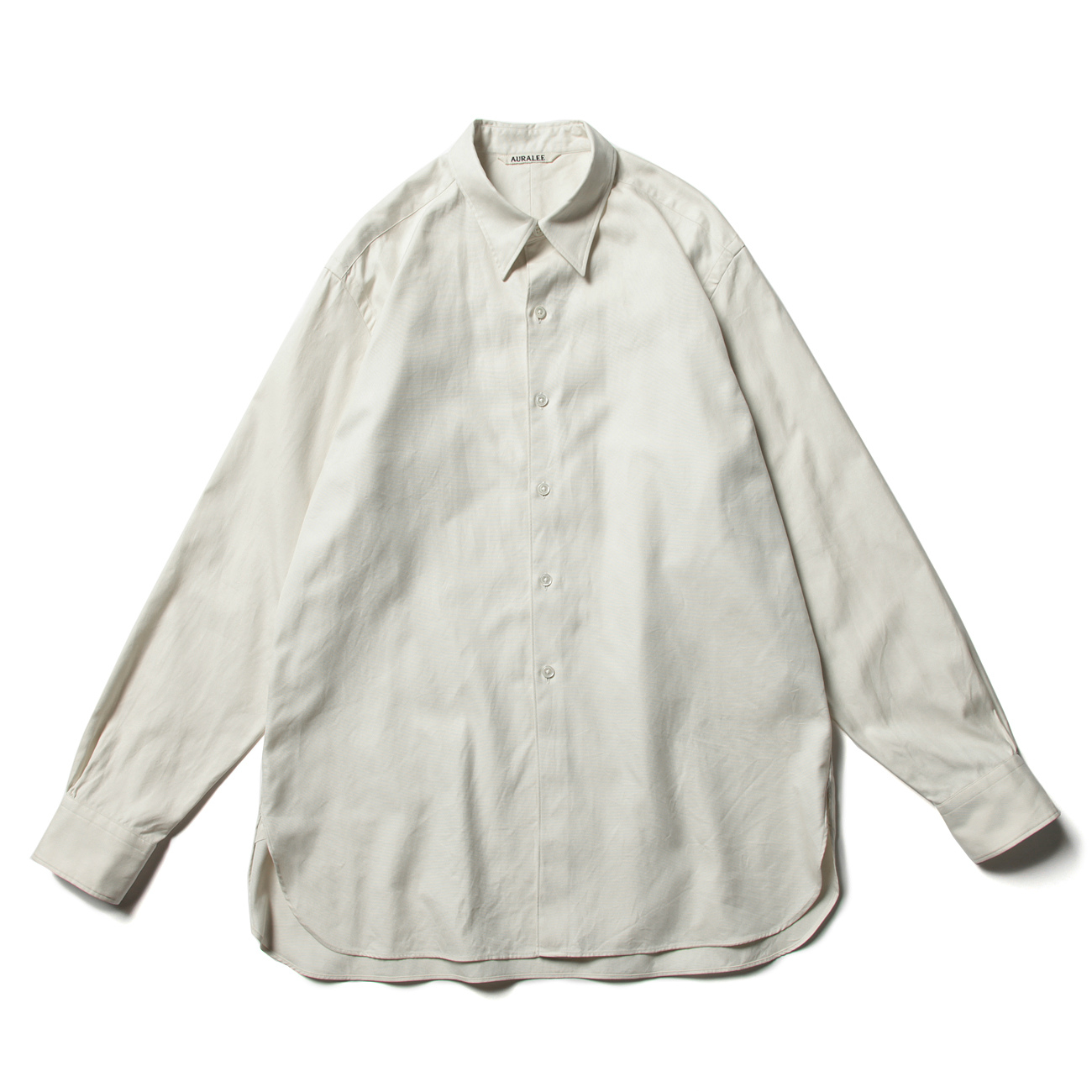 美品】21SS Auralee FINX SHUTTLE OX SHIRTS-