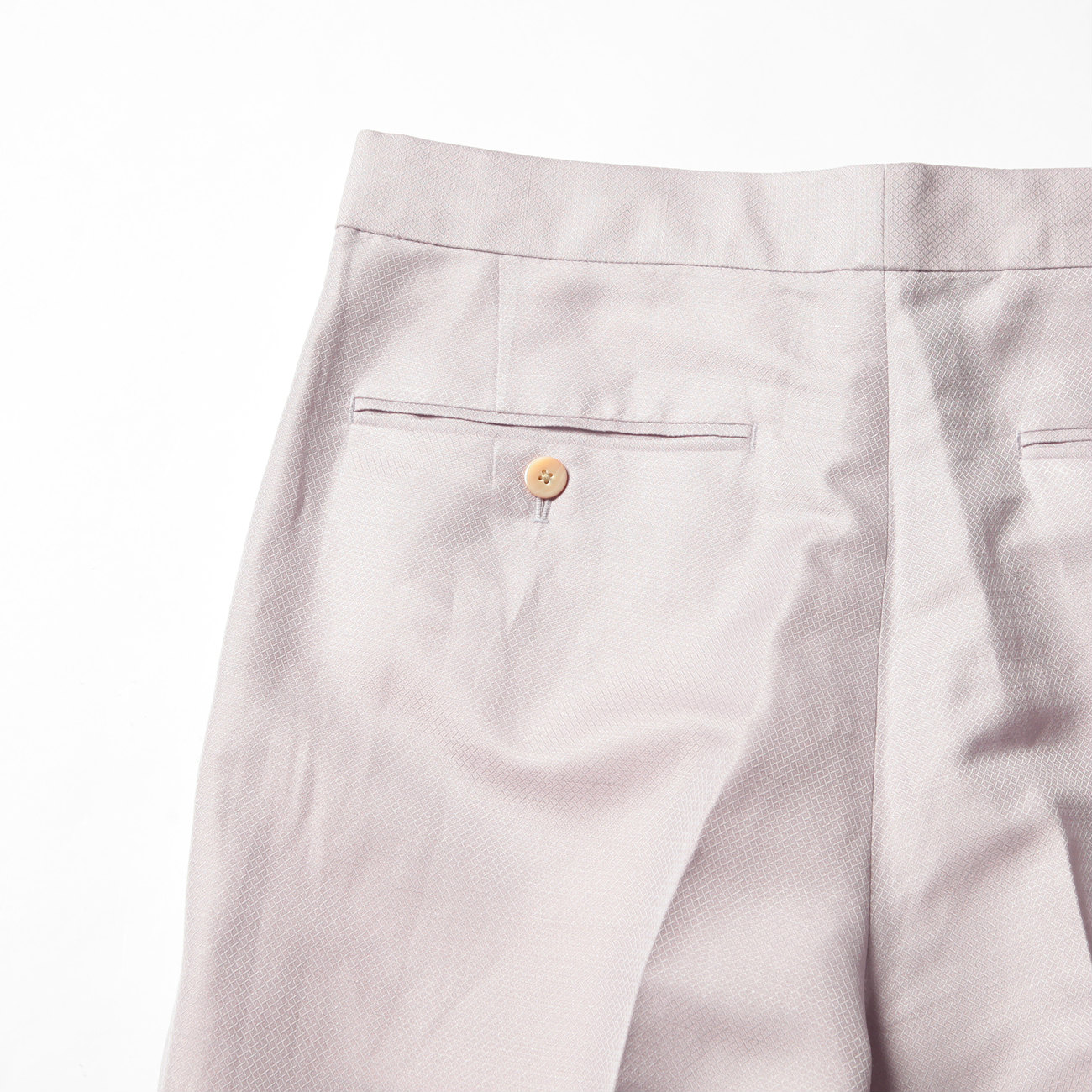 AURALEE / オーラリー | SILK LINEN DOBBY SLACKS (メンズ